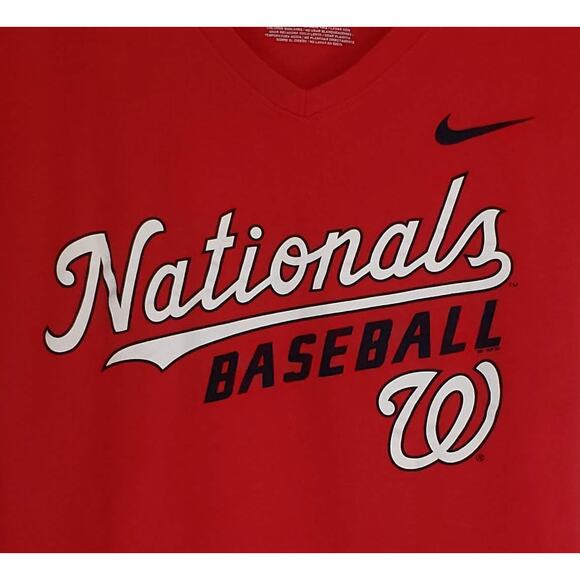 NIKE Washington Nationals women's tshirt sz s - Picture 1 of 3